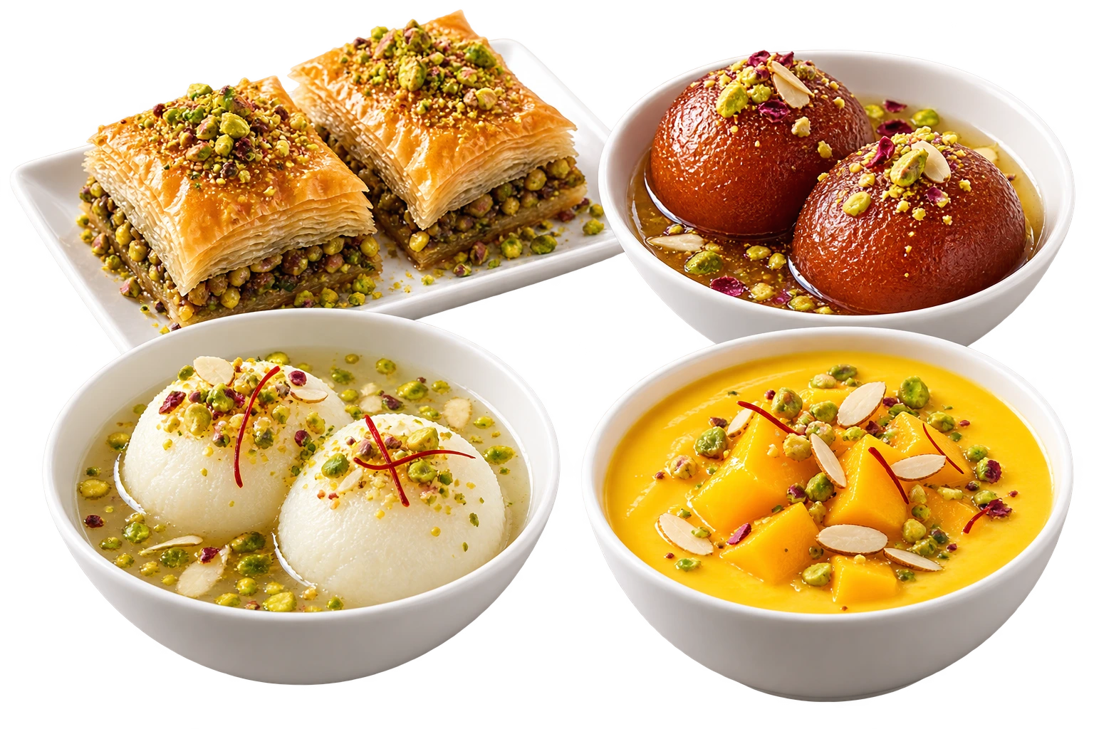 Desserts at Afghan Kabob Cafe